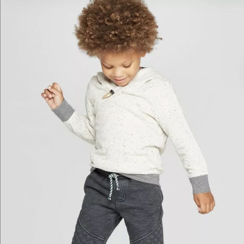 Boys 2T OshKosh Textured Hoodie Sweatshirt